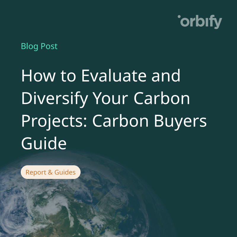 How to Evaluate and Diversify Your Carbon Projects: Carbon Buyers Guide