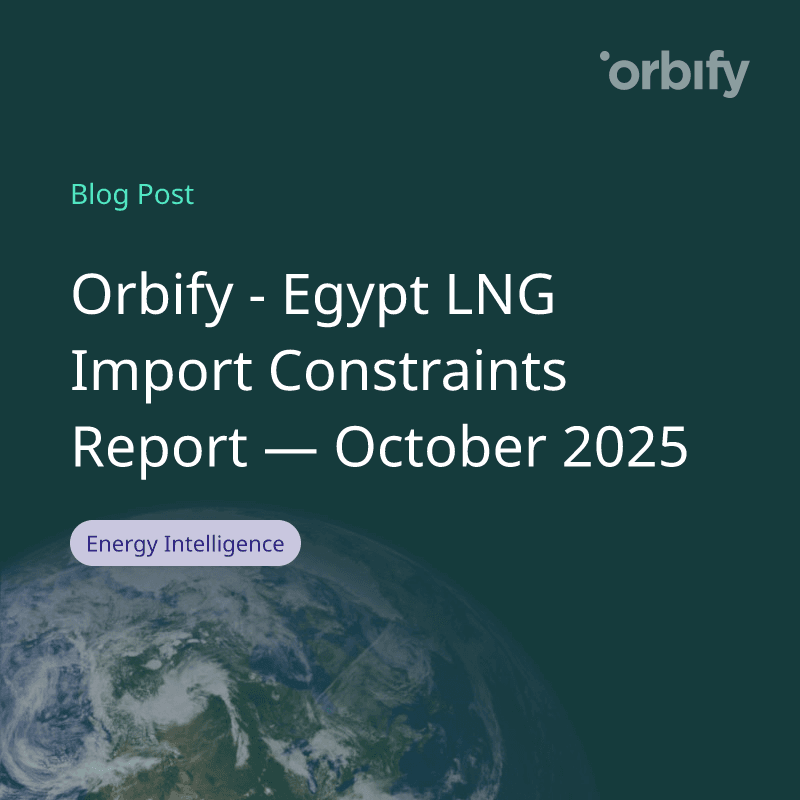 Orbify - Egypt LNG Import Constraints Report — October 2025